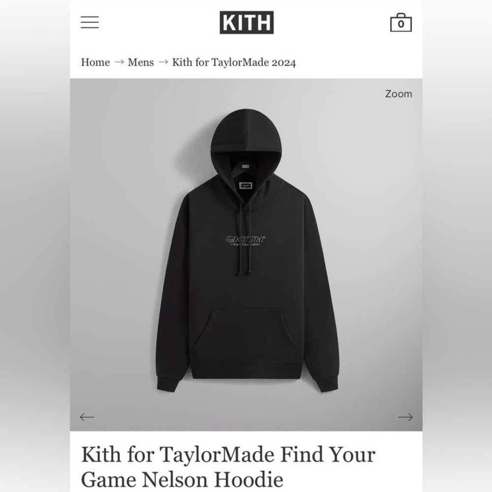 Kith x Taylormade Find Your Game Nelson Hoodie